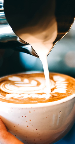 Latte art B50 Shot