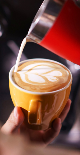 Latte Art Nutty Shot