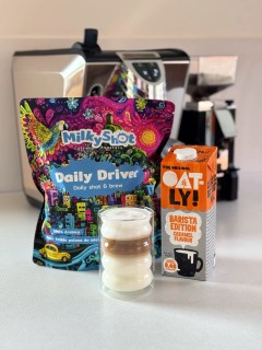 Napój owsiany barista caramel Oatly