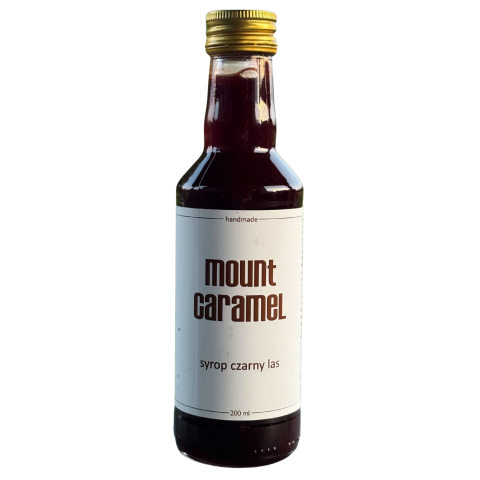  Syrop czarny las Mount Caramel 200 ml